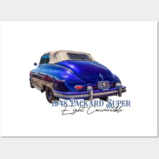 1948 Packard Super 8 Convertible Posters and Art
